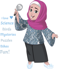 NURA - scientist, mystery book reader, hafizah to-be
