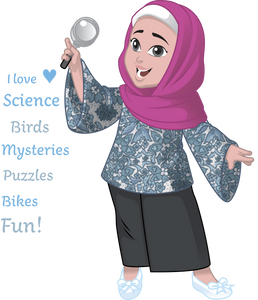 NURA - scientist, mystery book reader, hafizah to-be